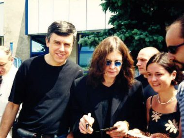 2 lata bez Wojtka Zamorskiego, który odkrył dla Śląska rocka Wojciech Zamorski i Ozzy Osbourne.