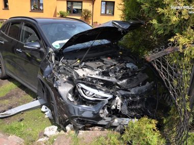 Na komunię jechała już "zaszczepiona" Wypadek Mikołów Jesionowa