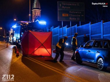 Śmiertelny wypadek w Zabrzu. Policjanci wyjaśniają Wypadek Zabrze Skargi