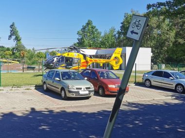 Nie żyje 13-miesięczny chłopiec porażony prądem w Piekarach Wypadek przy Sucharskiego