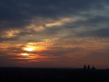 Zachód słońca nad Śląskiem Zachód słońca nad Śląskiem