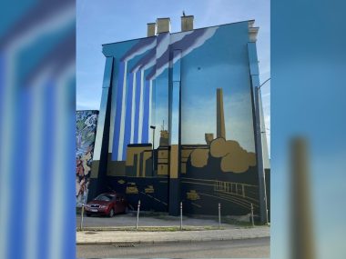 Śladem dwóch hut, czyli hutnicze murale w Chorzowie Śladem dwóch hut czyli hutnicze murale w Chorzowie