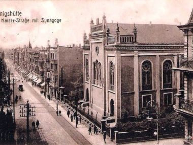 Śląskie i zagłębiowskie synagogi na archiwalnych zdjęciach Śląskie i Zagłębiowskie synagogi