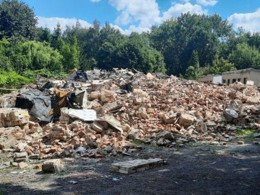 Kto zburzył budynki na świętochłowickim Hugobergu? Świętochłowice Góra Hugona