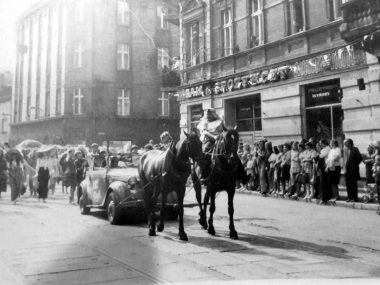 Świętochłowice: piękna ulica Katowicka na starych zdjęciach Świętochłowice Katowicka 1965 1975
