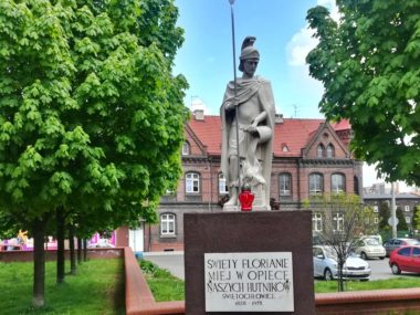 Św. Florian w Świętochłowicach. Był i wybył Świętochłowice Figura św Floriana