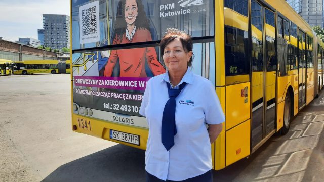 Równouprawnienie w autobusach. "Zarabiam tyle, co mężczyźni" Ewa piecewicz kierowca autobusu 03