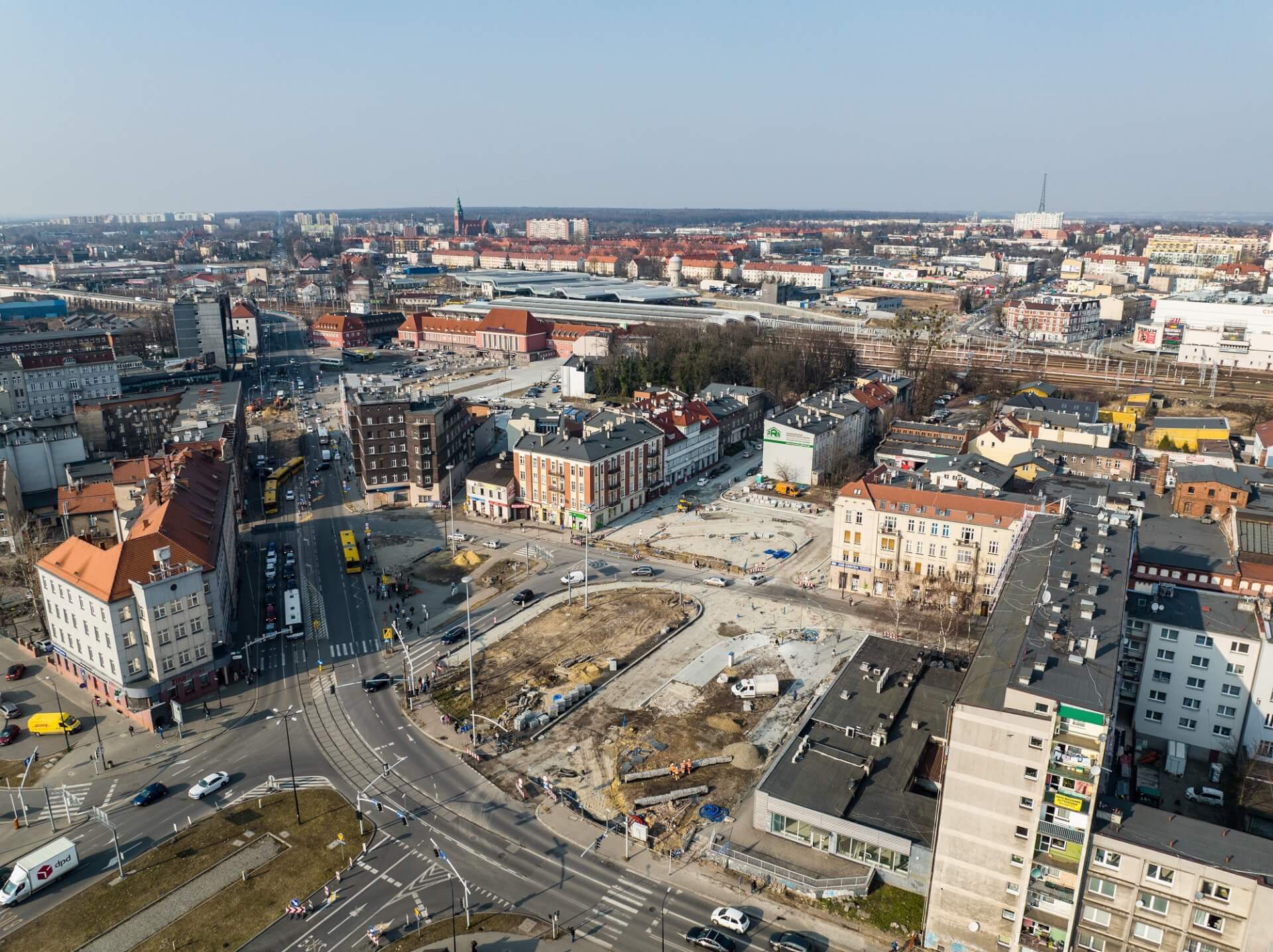 Centrum przesiadkowe w Gliwicach