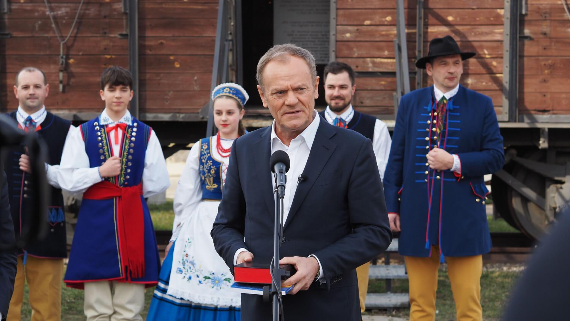 Donald Tusk w Radzionkowie