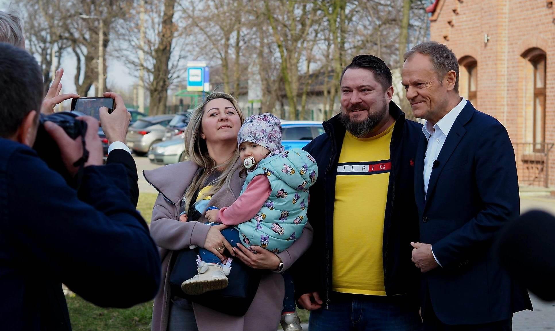 Donald Tusk w Radzionkowie