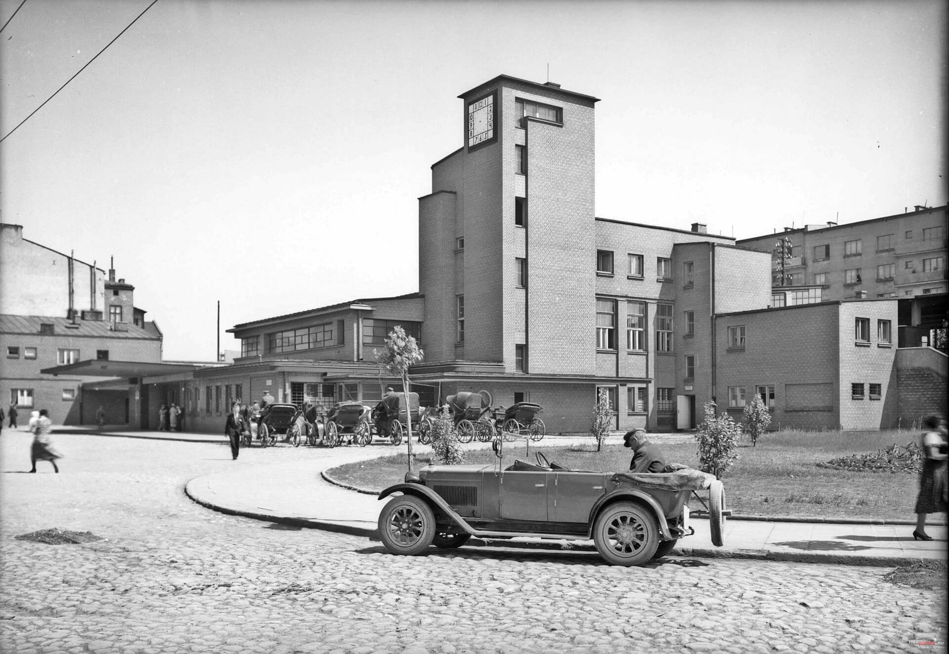 Dworzec Będzin Miasto, 1934 r.