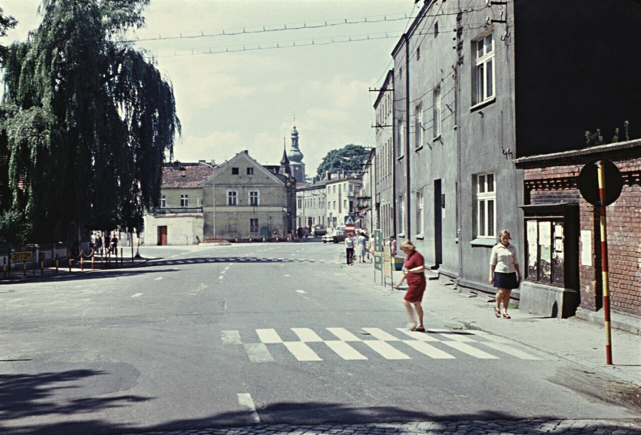 Lubliniec, ul. Plebiscytowa, 1977 r.