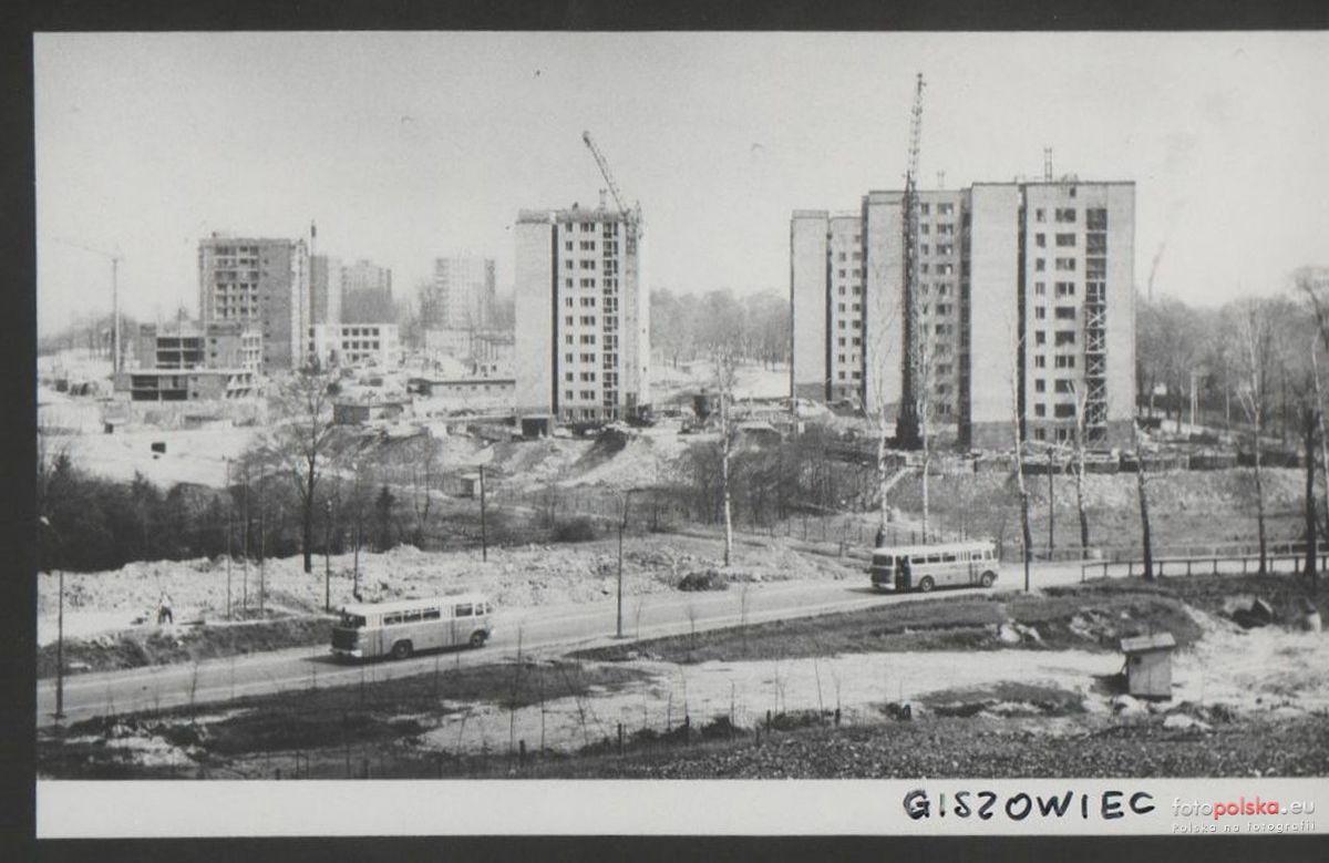 Giszowiec, Katowice, ok. 1969 rok
