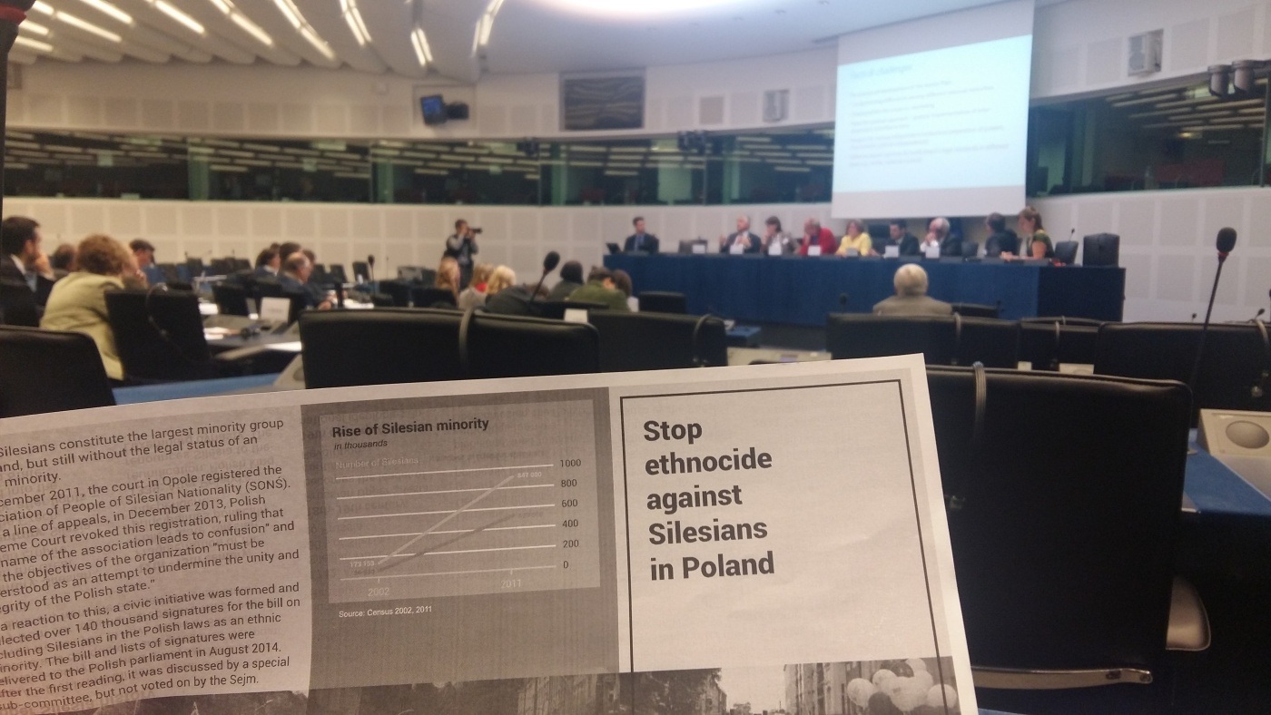 W październiku 2017 roku Marek Plura po raz pierwszy upomina się o status Ślązaków na forum Parlamentu Europejskiego