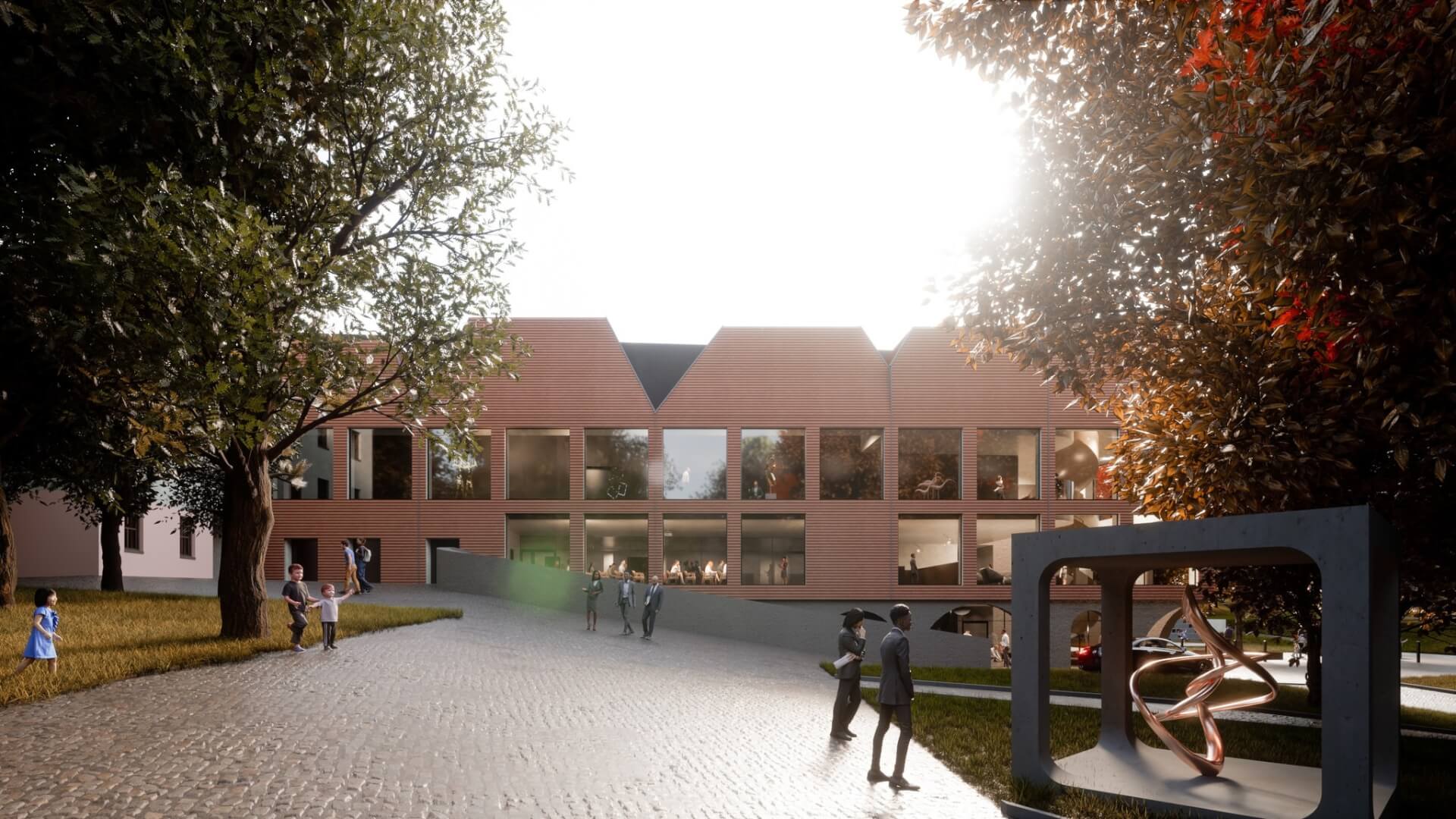 Miejski dom kultury mikolow wizualizacja 12