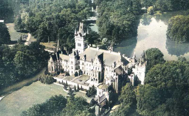 Pałac w Kopicach w latach świetności