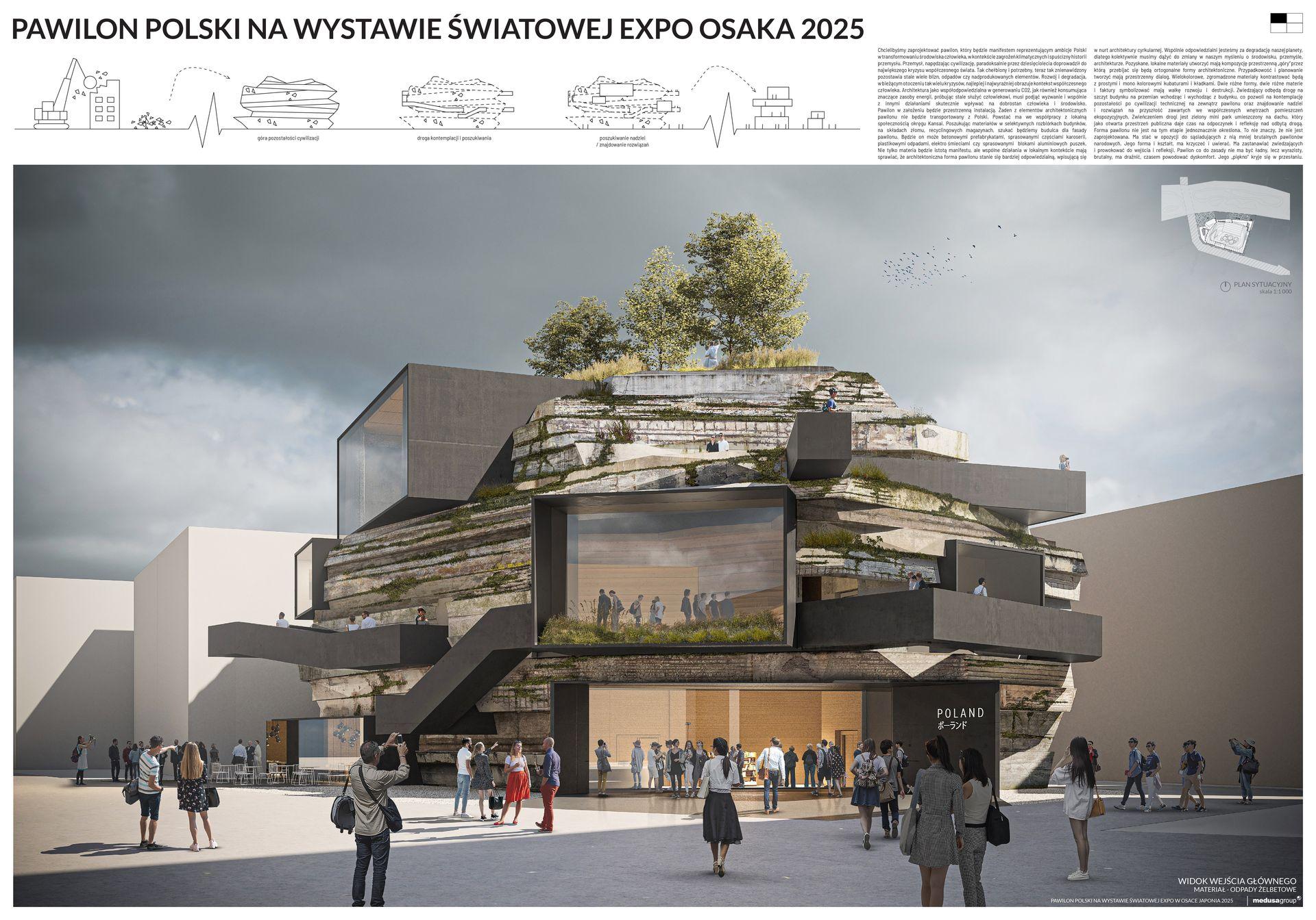 Projekt pawilon polski expo 2025 3