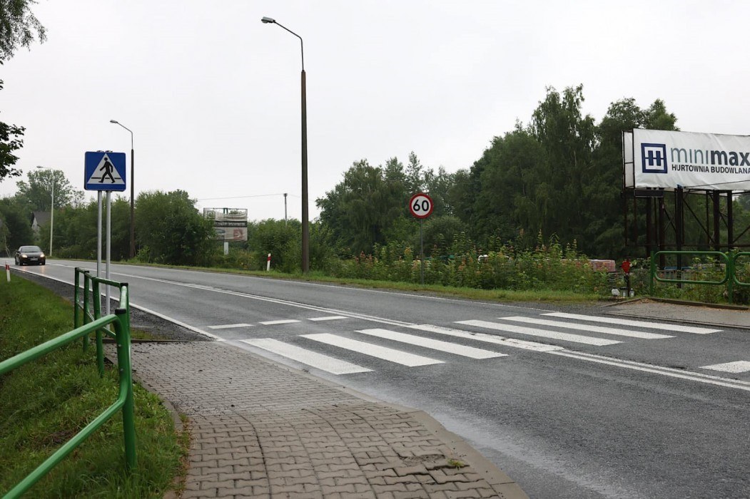 Skrzyzowanie dw941 akacjowa ustron