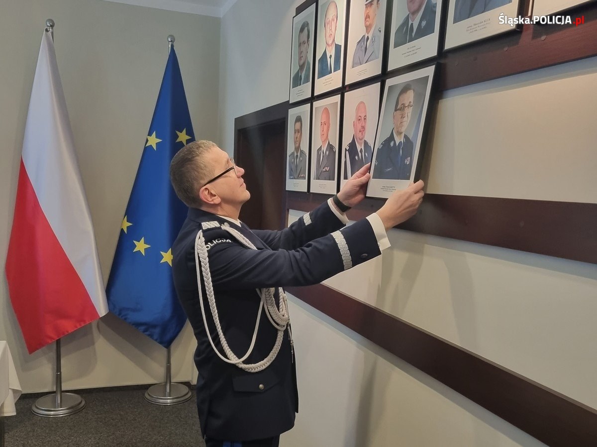 Slaska policja pozegnanie komendanta rabsztyna 02