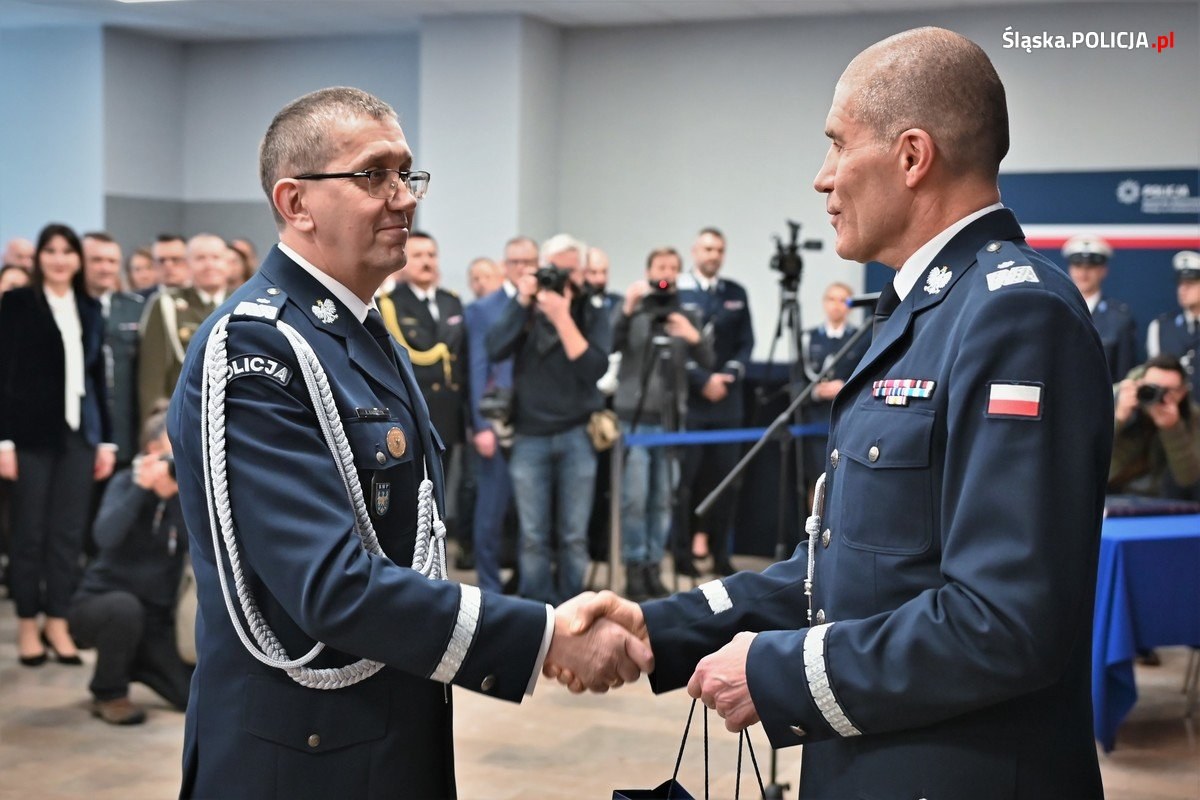 Slaska policja pozegnanie komendanta rabsztyna 09