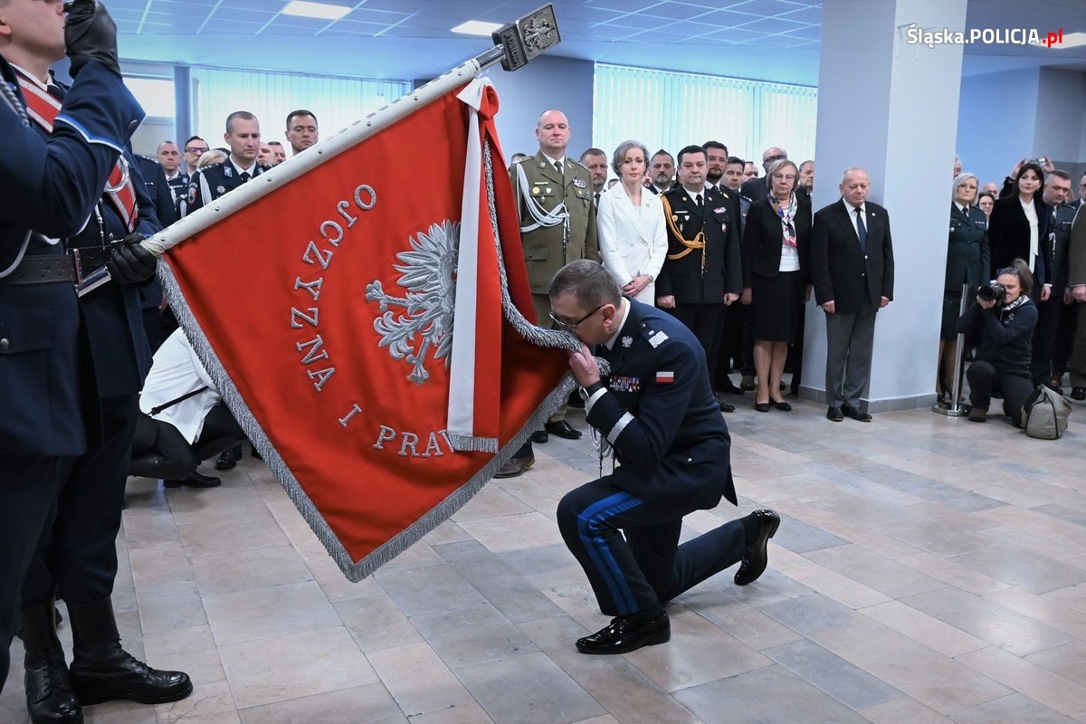Slaska policja pozegnanie komendanta rabsztyna 11