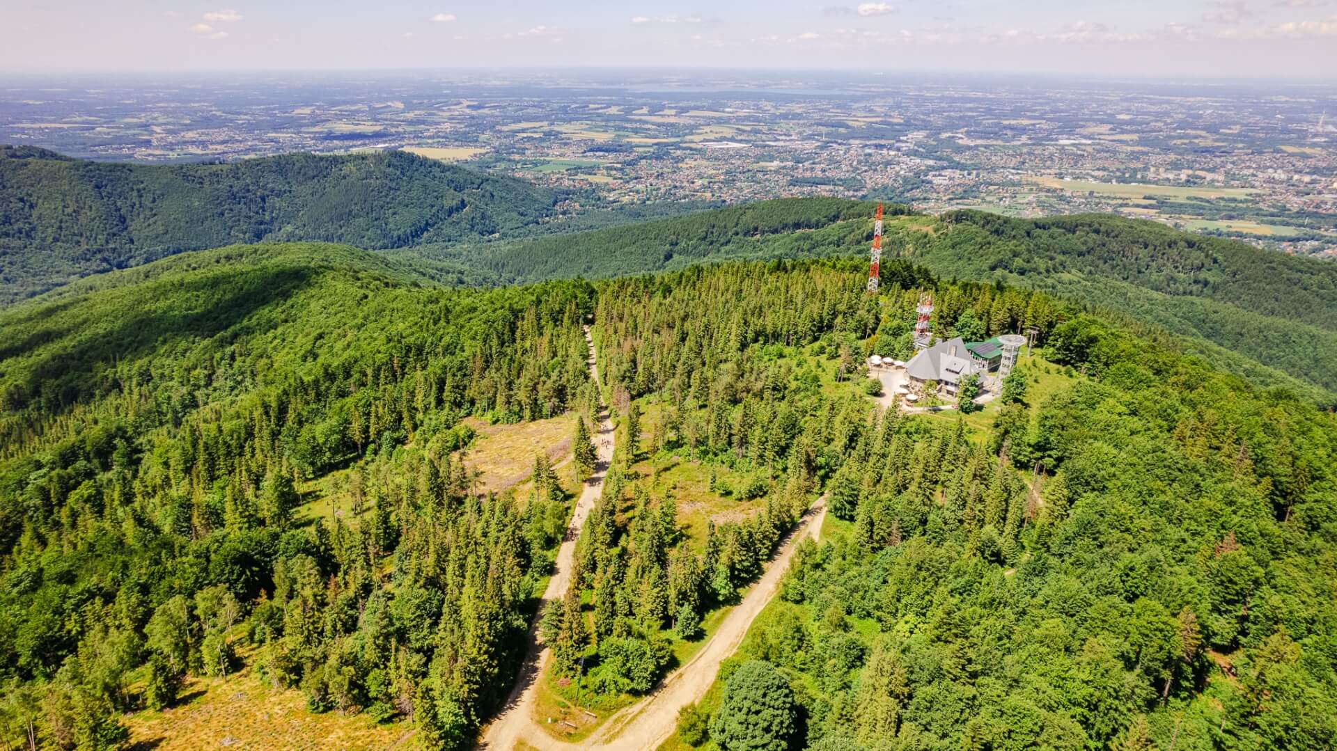 Górna stacja Kolei Linowej na Szyndzielni