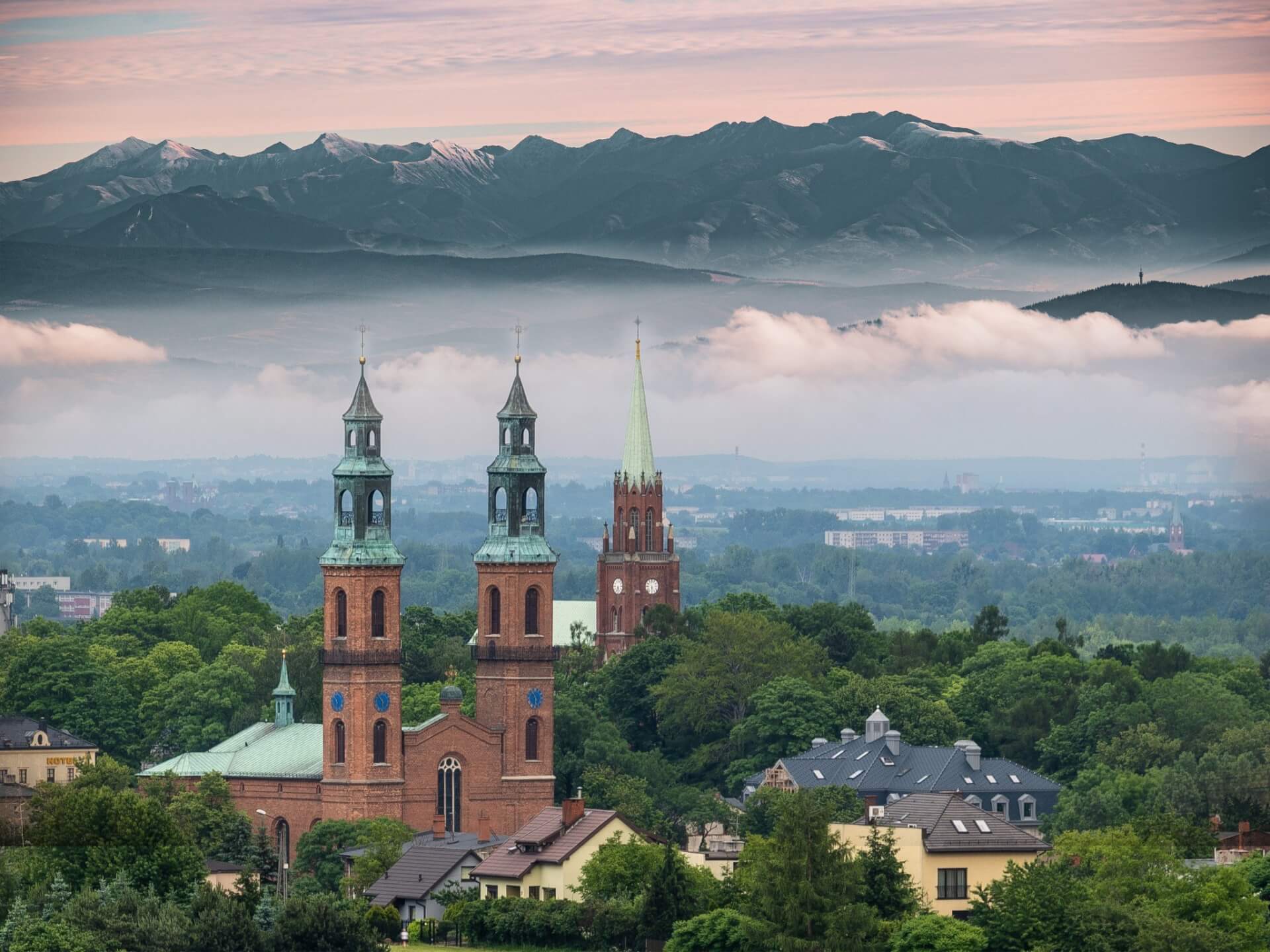 Tatry widoczne z Piekar?