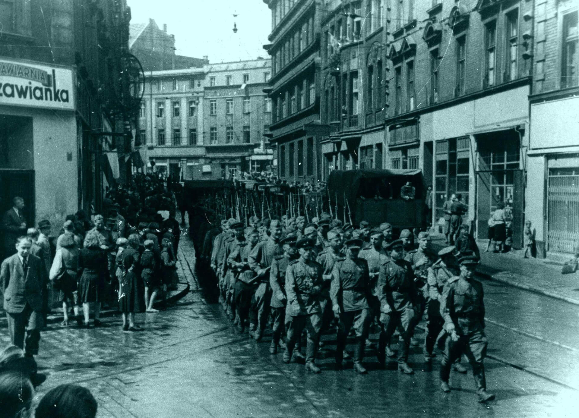 Armia Czerwona w Bytomiu w 1945 roku