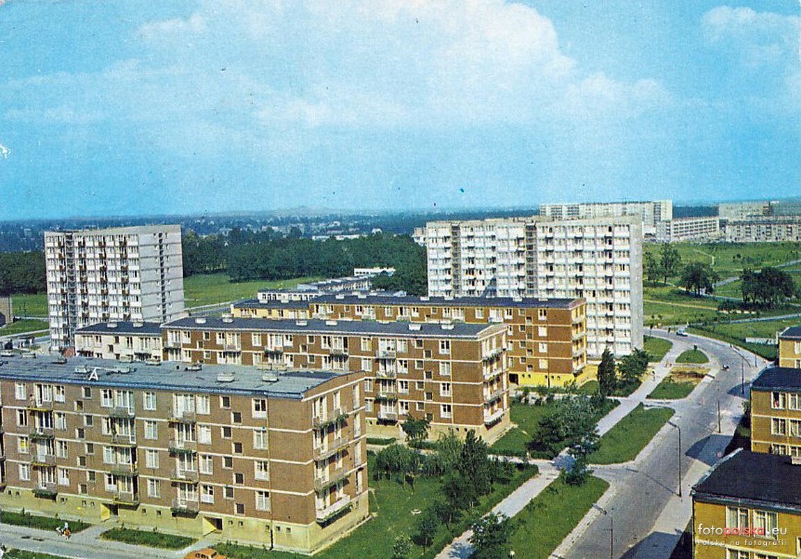 Tychy w czasach rozbudowy lat 70. i 80.