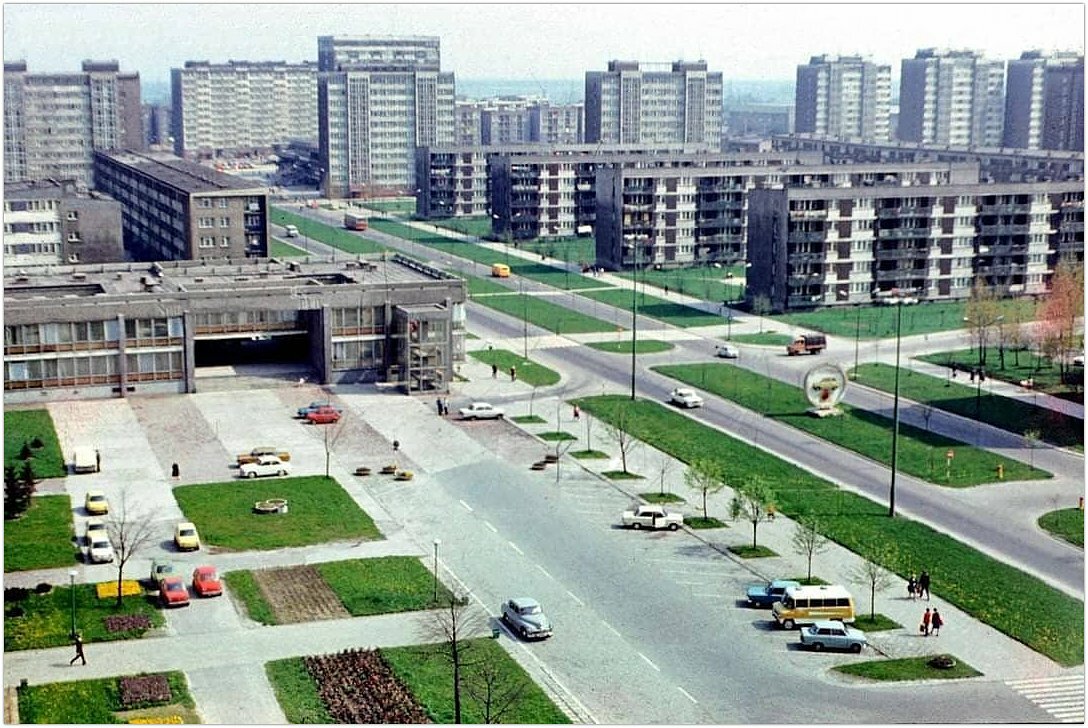 Tychy w czasach rozbudowy lat 70. i 80.