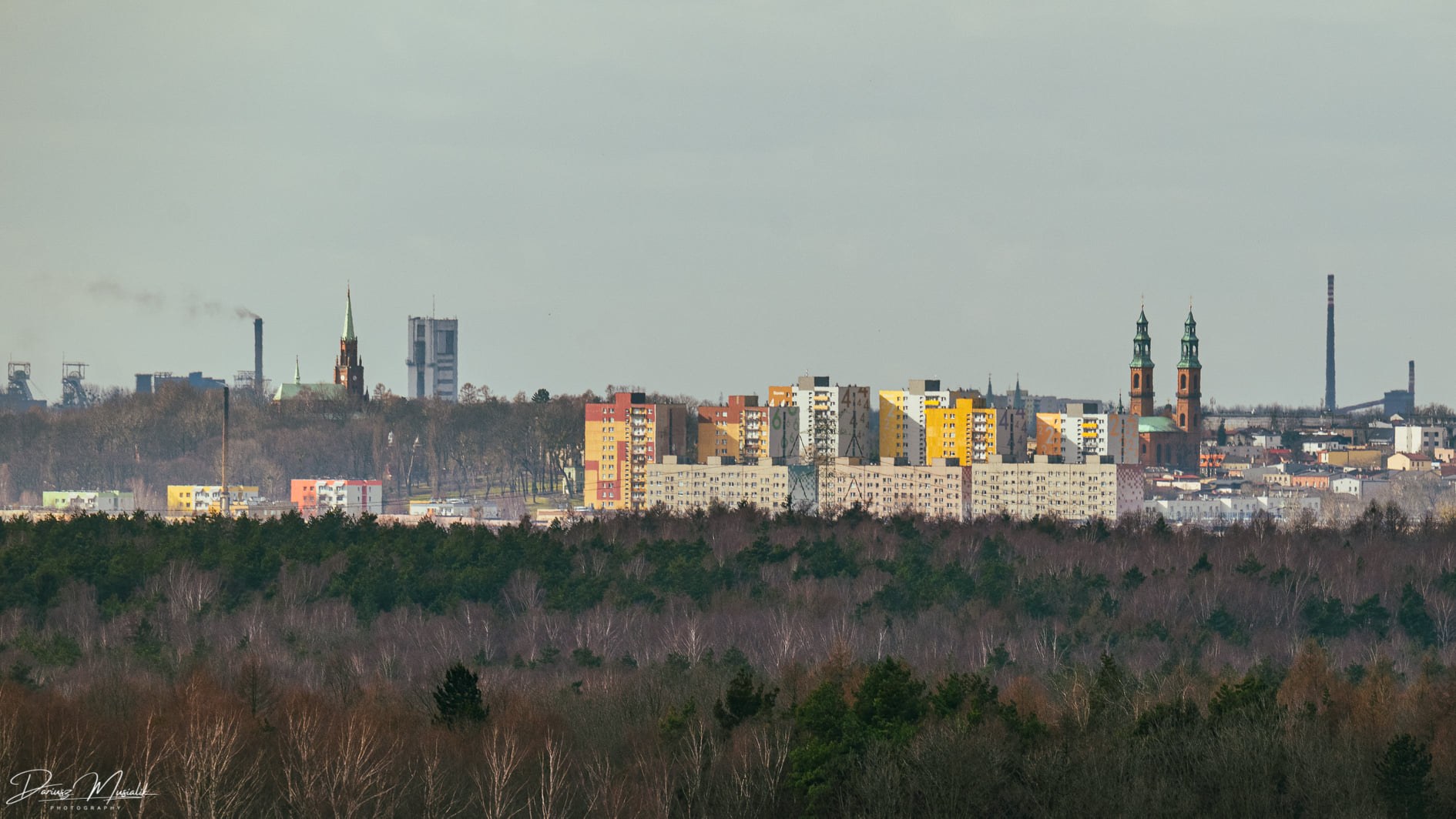 Ujęcie z Dziewiczej Góry