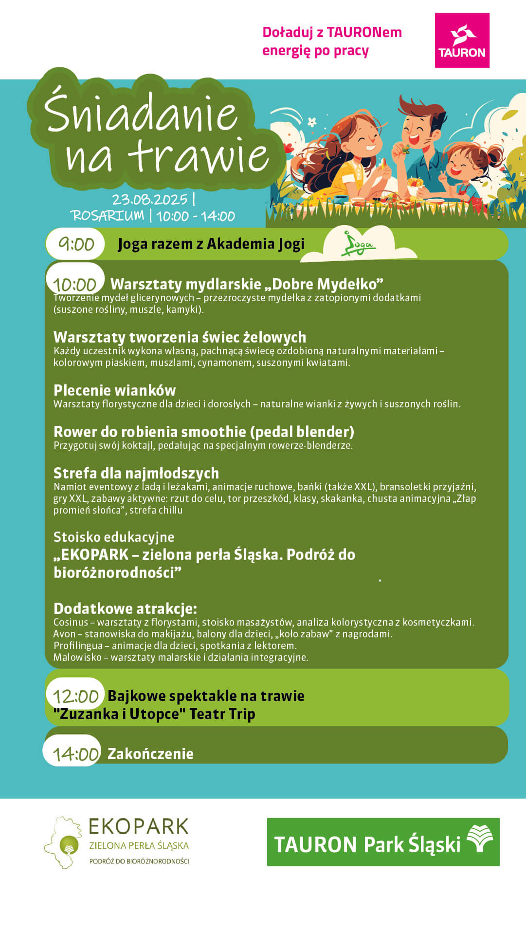 Śniadanie na Trawie plakat