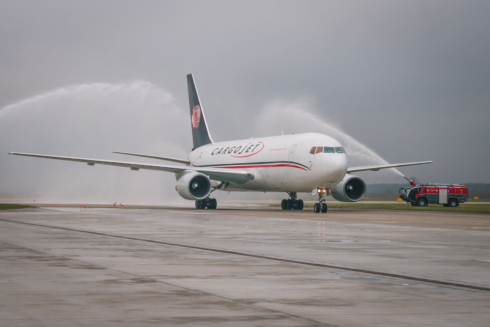 CargoJet latał z Pyrzowic do Ameryki Północnej