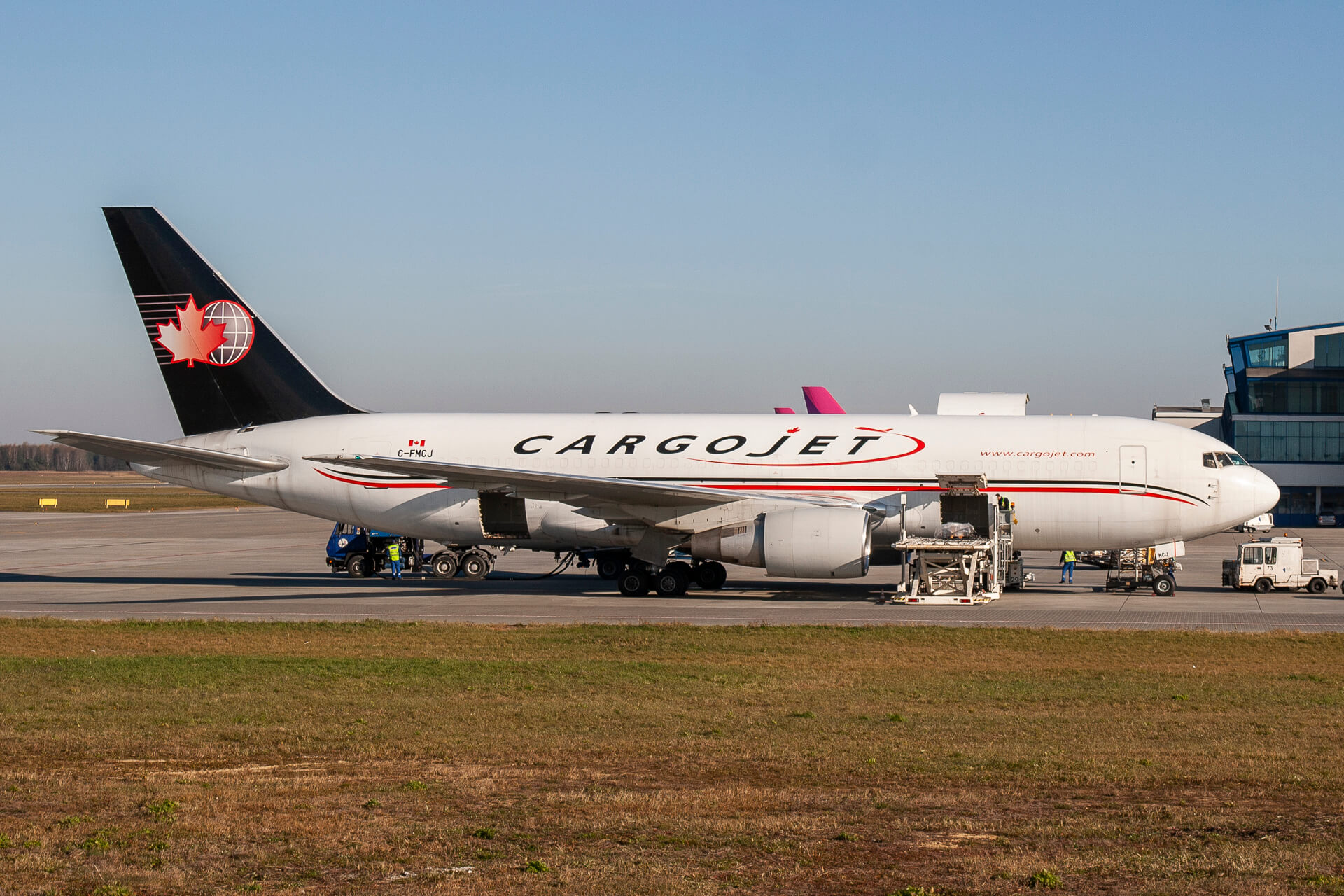 CargoJet latał z Pyrzowic do Ameryki Północnej