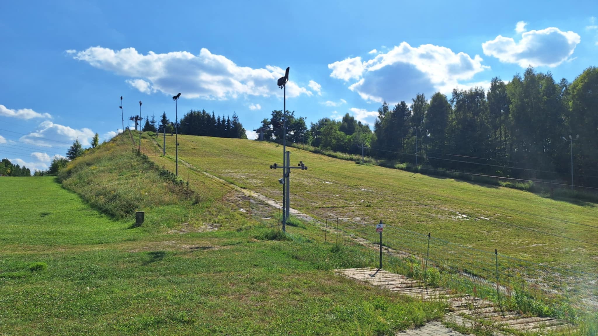 Stok narciarski - Sportowa Dolina