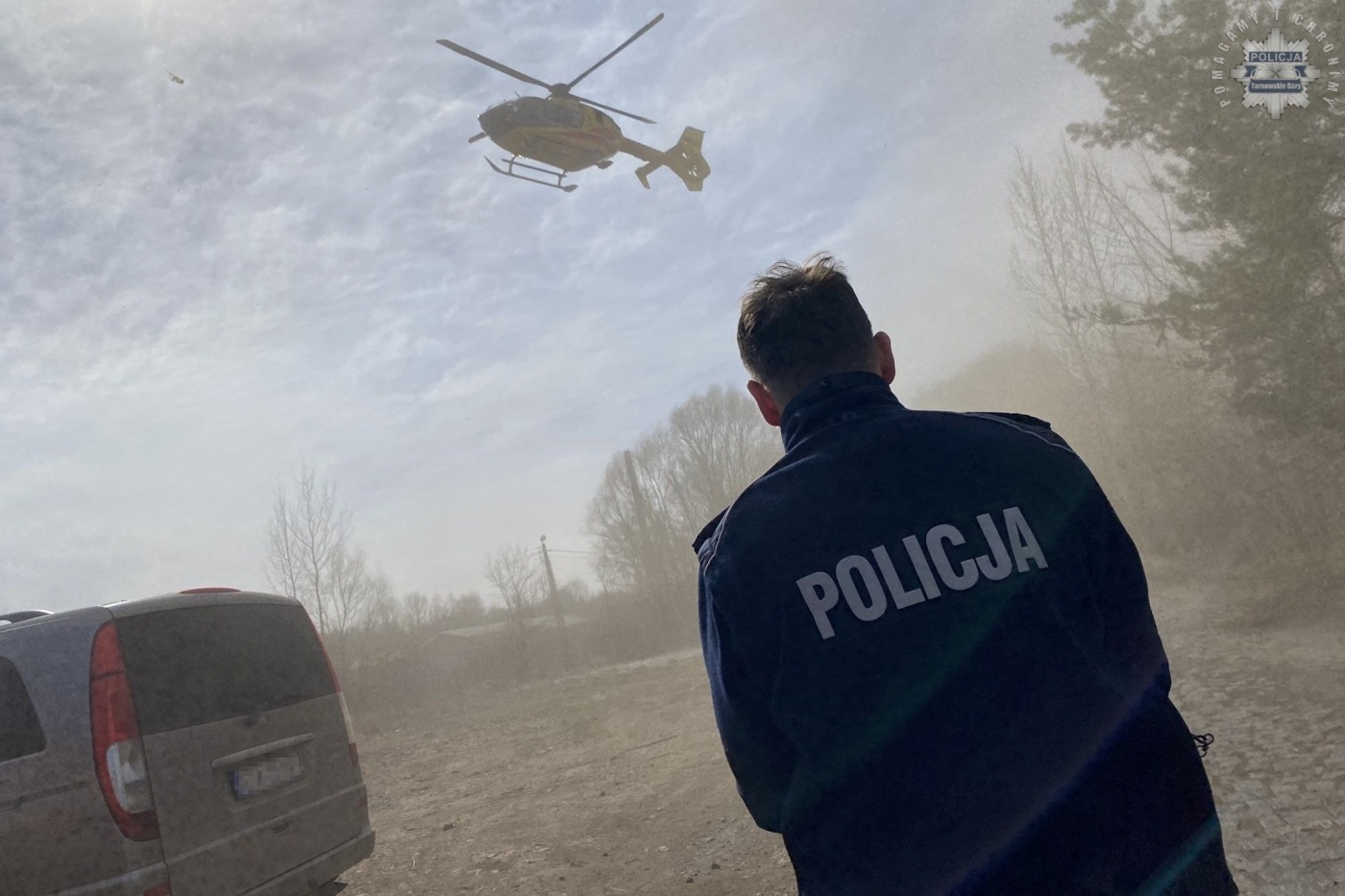 14 latek przygnieciony przez konar 3