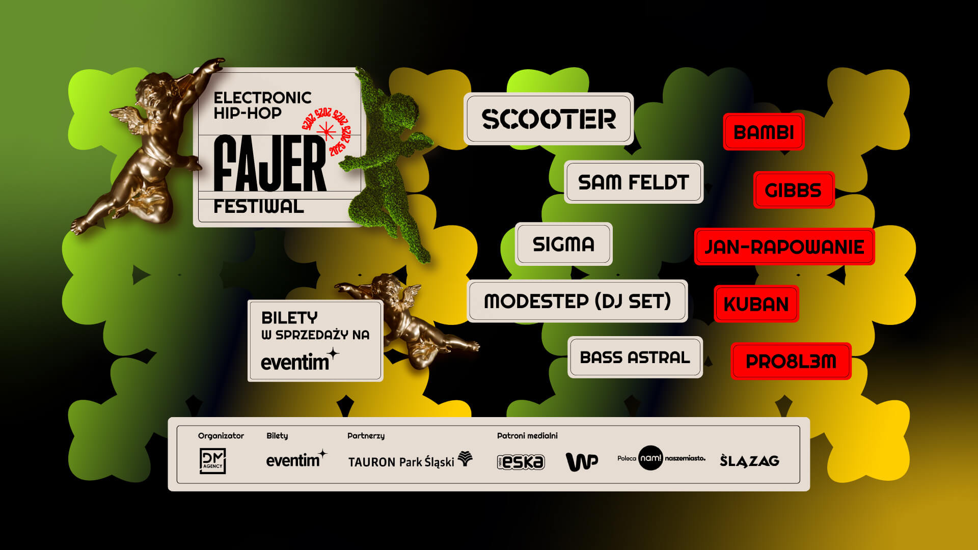 Fajer Festiwal - welcome screen - 27.06.2025