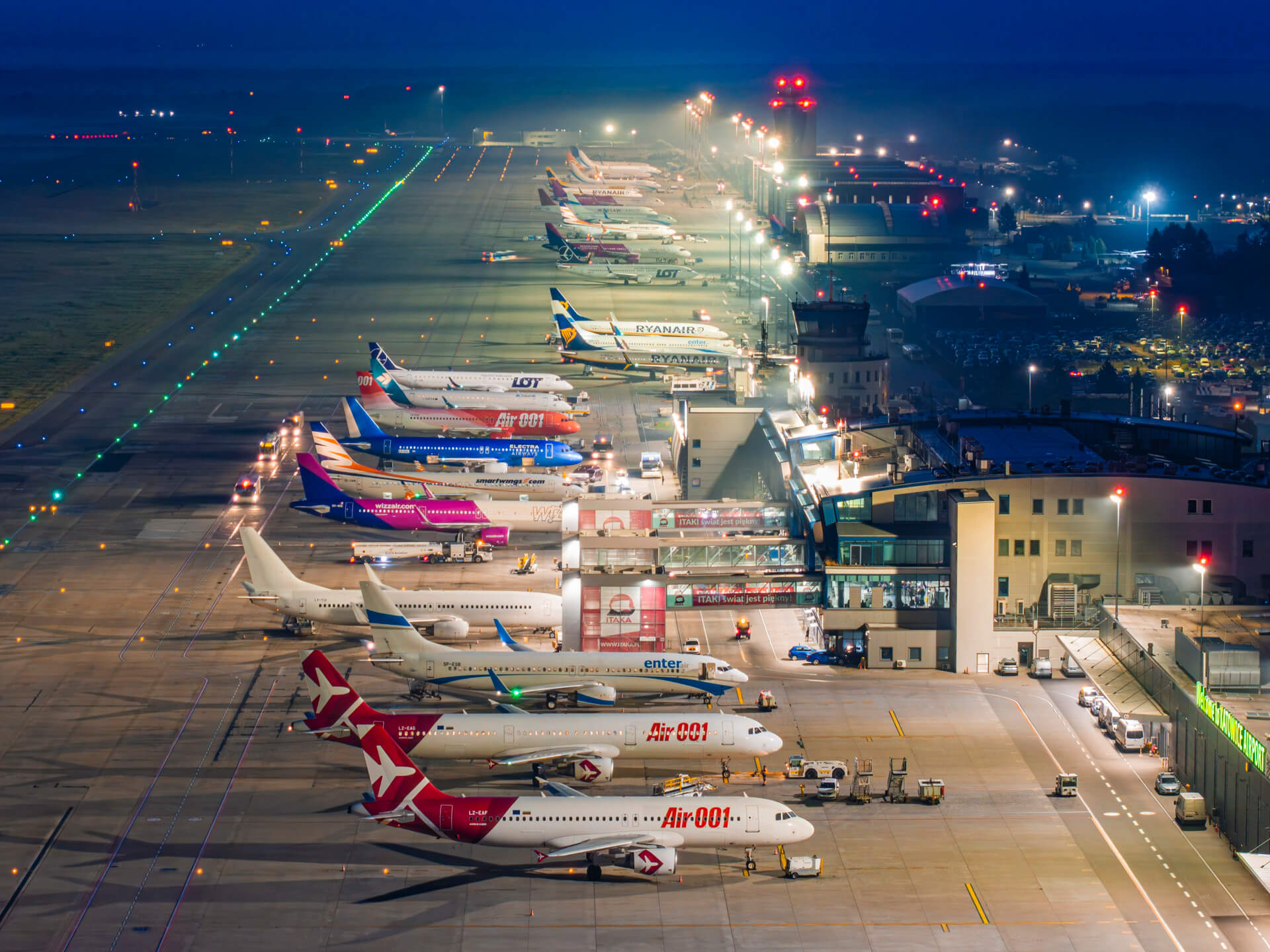 Po trzech kwartałach 2025 roku port lotniczy w Pyrzowicach obsłużył ponad 5,8 mln pasażerów