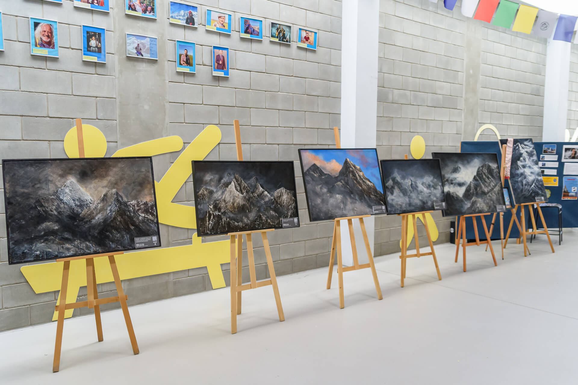 Otwarcie muralu himalaistów polskich