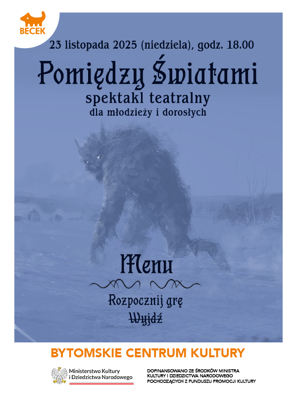 Becek - welcome screen - 19.11.2025