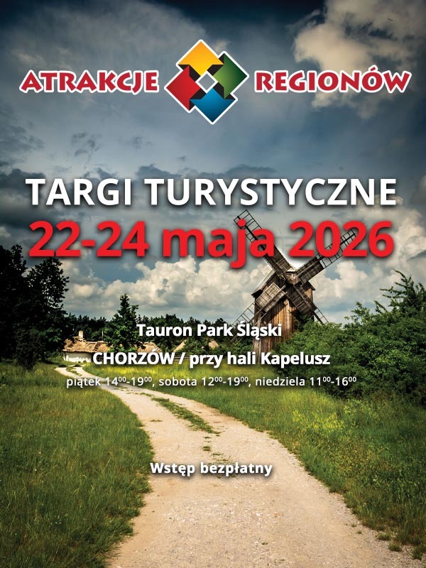 Targi Atrakcje Regionów - welcome screen - 15.05.2026