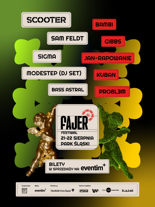 Fajer Festiwal - welcome screen - 27.06.2025