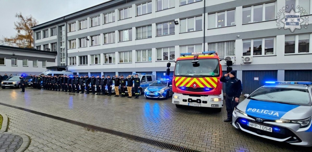 Uhonorowanie poległego na służbie policjanta w Tychach - 29 listopada 2024