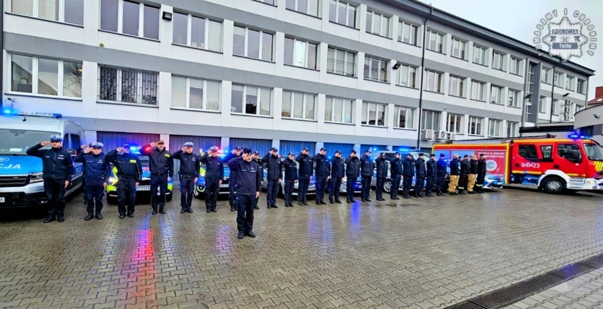 Uhonorowanie poległego na służbie policjanta w Tychach - 29 listopada 2024
