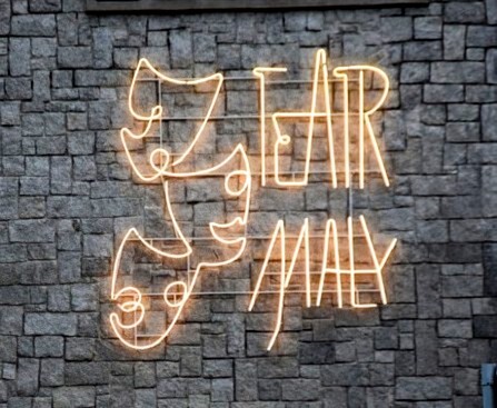 Teatr Mały Tychy - neon