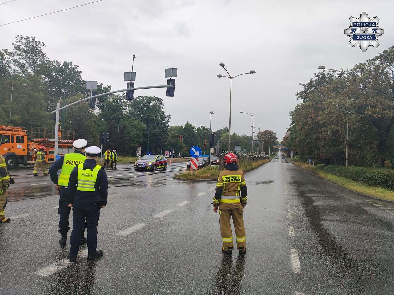 Zerwane przewody w Chorzowie