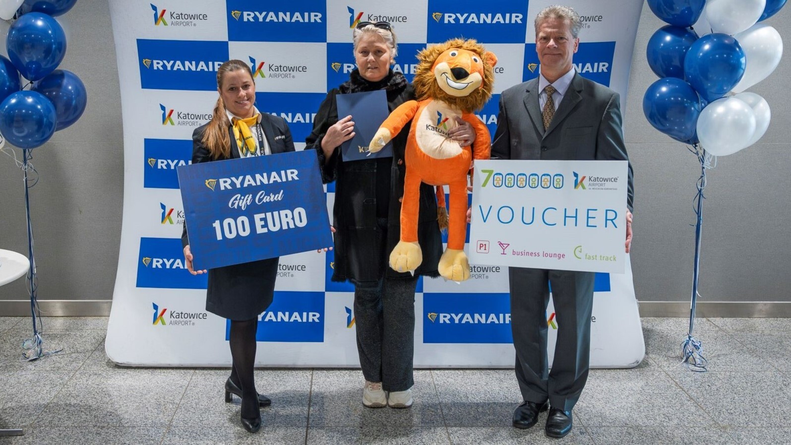 7 milionowy pasażer Katowice Airport