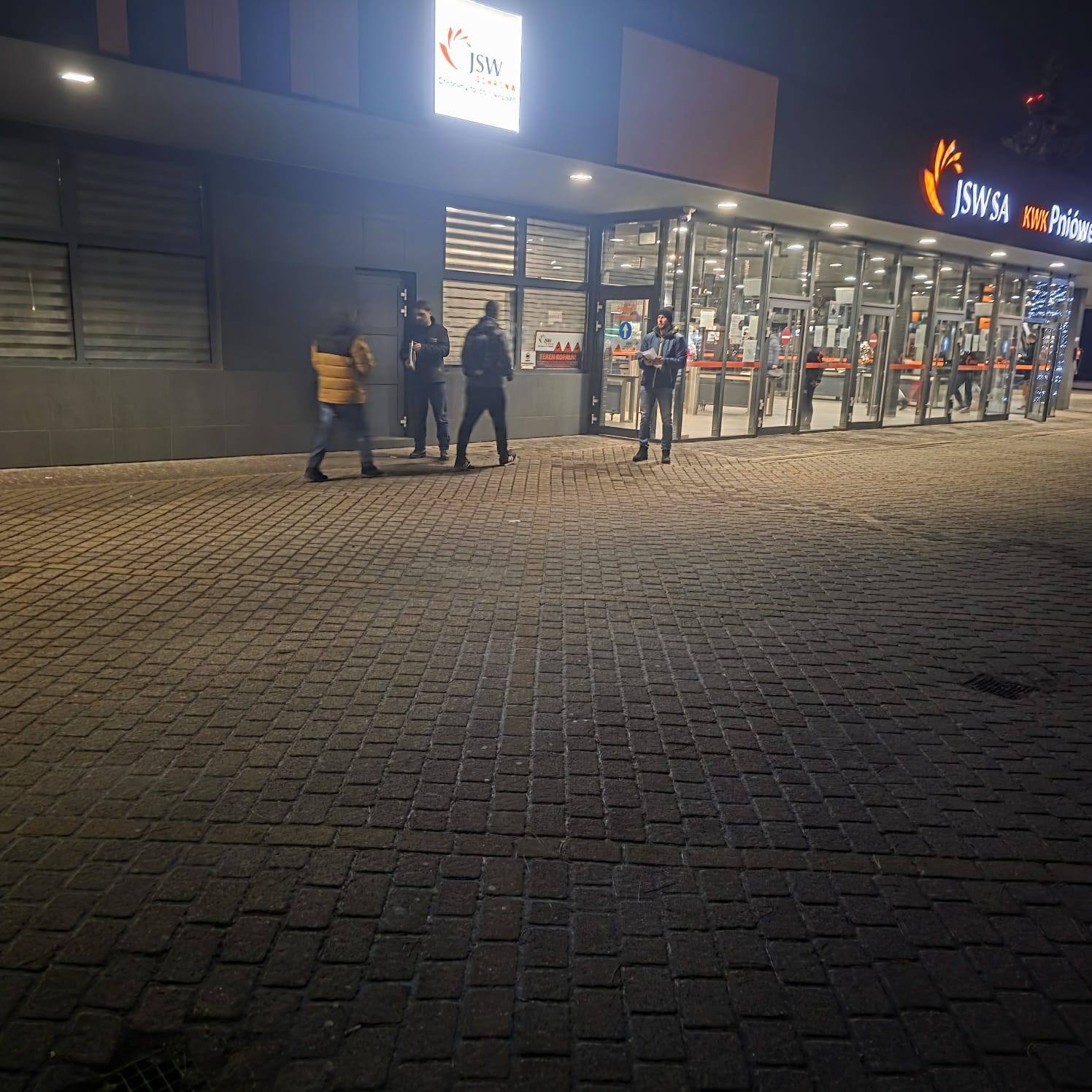 Akcja protestacyjna w JSW 2