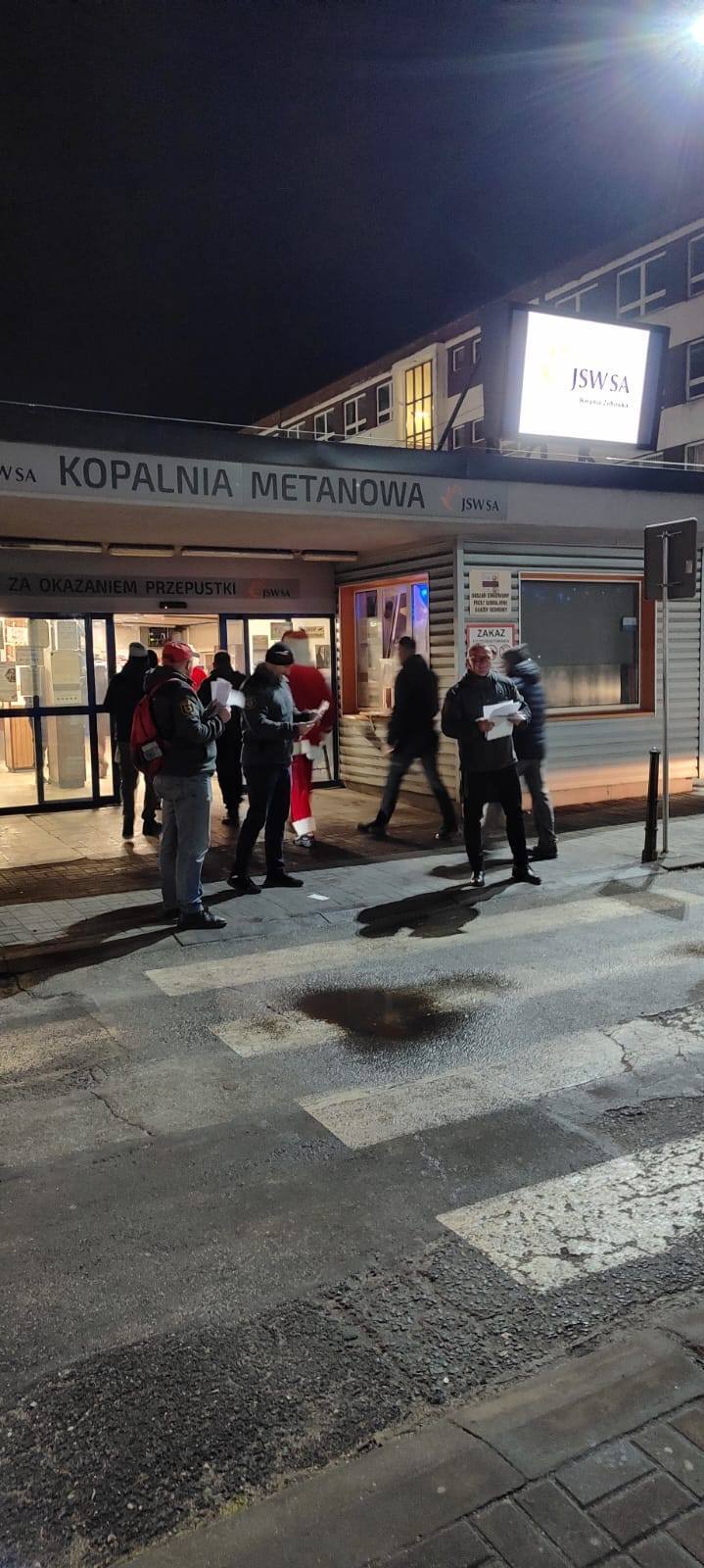 Akcja protestacyjna w JSW