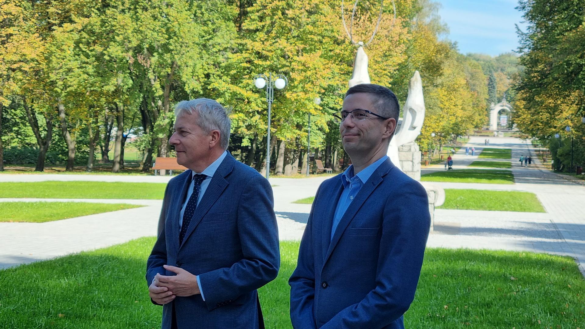 Aleja Żyrafy w Parku Śląskim po modernizacji